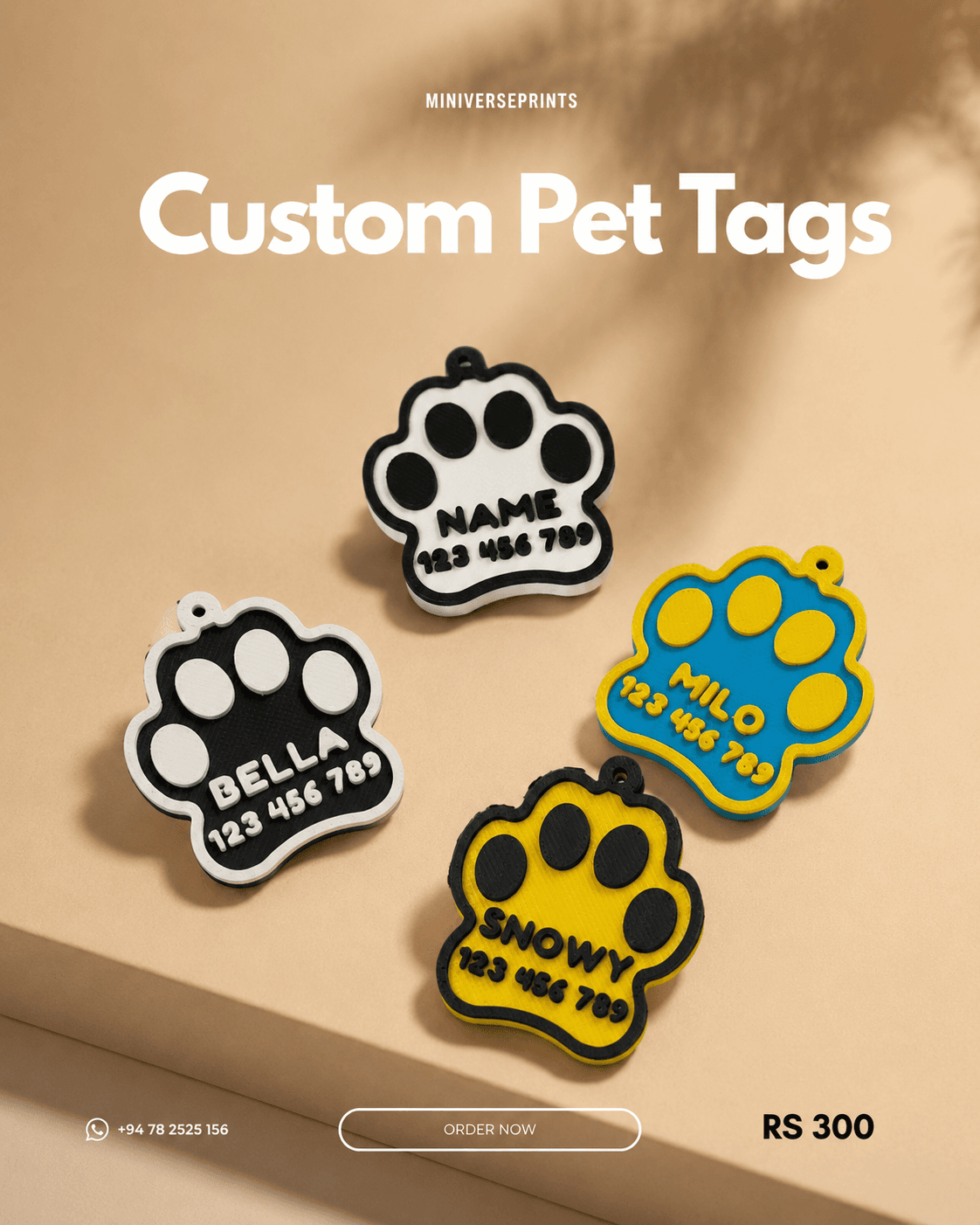 Custom Pet Tags