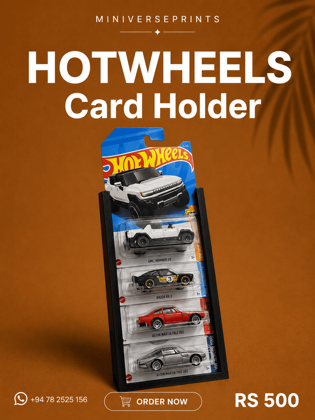 Hotwheel Card Holder