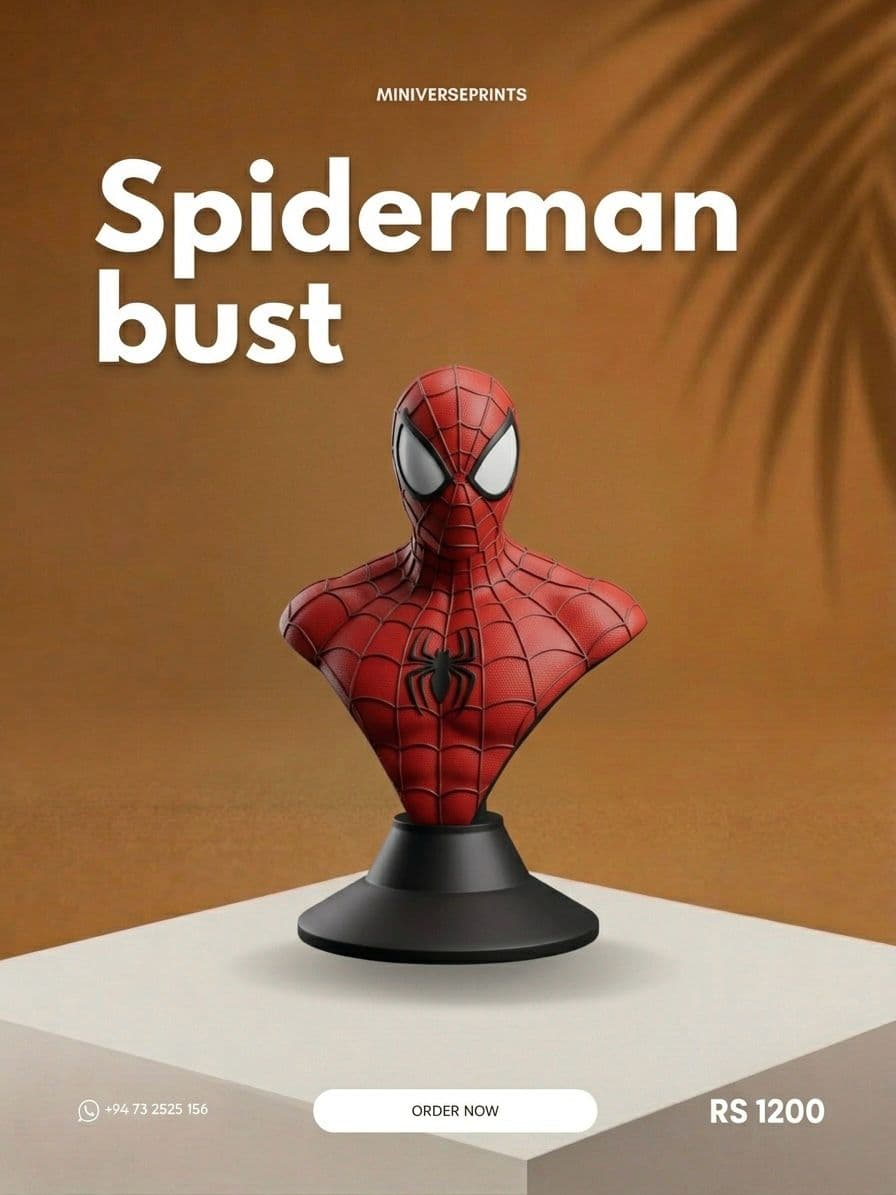 Spiderman Bust